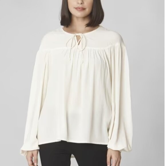 VERO MODA Top with Tie-Up Neckline Womens SIze 42(X-Large) Office career - Picture 1 of 6
